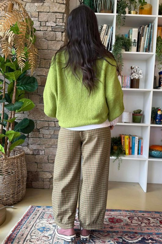 Big Softie Batwing Or Butterfly Knit Olive